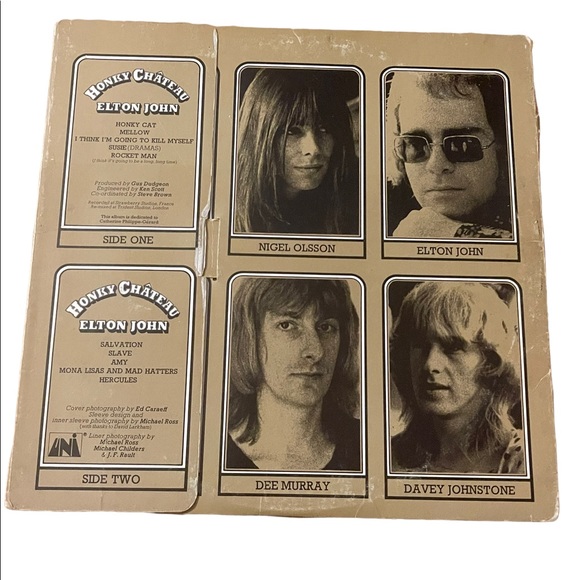 Elton John Honkey Chateau Record Vinyl Album LP Vintage - Picture 2 of 4